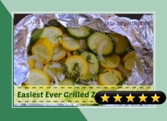Easiest Ever Grilled Zucchini Packet recipe