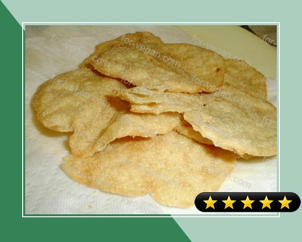 Homemade Texas Chips With Guacamole Spread recipe
