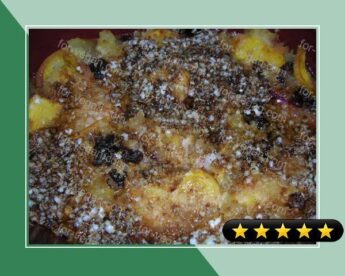 Pineapple/Peach Crisp in Crock Pot [gluten/Casein Free] recipe