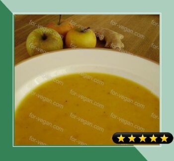 Ginger-Scented Apple Squash Soup recipe