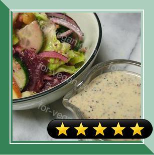 Rainbow Salad with Lemon Poppyseed Dressing recipe