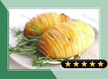 Rosemary-Garlic Hasselback Potatoes recipe