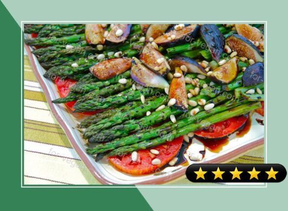 Roasted Asparagus Platter recipe