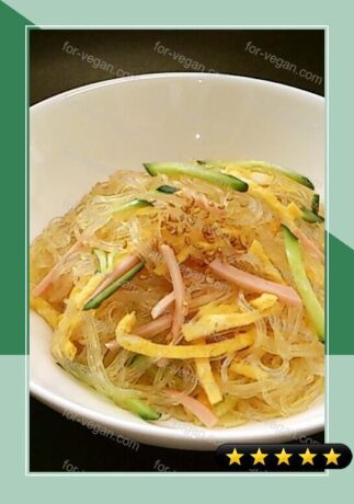 Sweet and Tart Chinese Cellophane Noodle Salad recipe