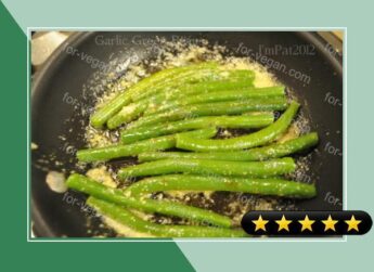 Garlic Green Beans recipe