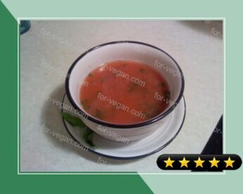 Light Tomato and Wine Soup recipe