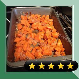 Cinnamon Roasted Sweet Potatoes recipe