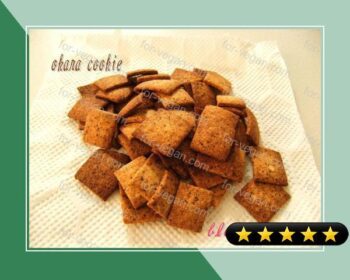 Crispy Okara Cookies recipe