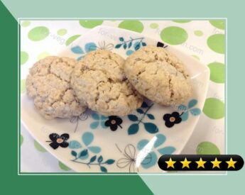 Healthy Rice Flour & Oatmeal Cookies recipe