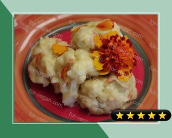 Cauliflower With Marigold Sauce recipe