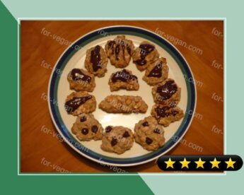 Gluten-Free Choco-Banana Oatmeal Cookies recipe