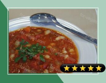 Tomato & White Bean Soup recipe