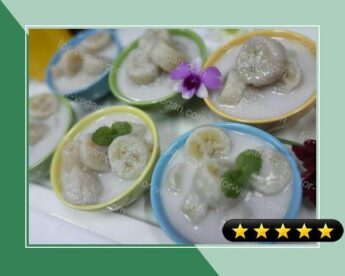 Banana in Coconut Milk / Kluai Buat Chi / Thai Dessert recipe