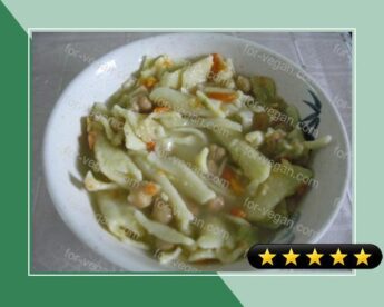 Garbanzo Noodle Soup recipe
