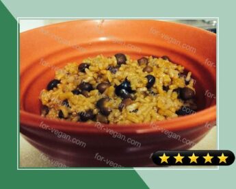Puertorican RED Rice & Beans recipe