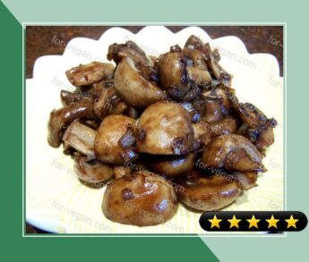 Balsamic Sauteed Mushrooms recipe