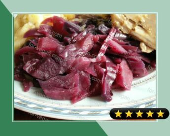 Red Cabbage Stewed in Oven recipe
