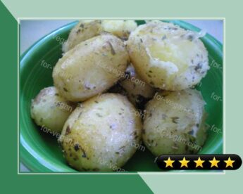 Lemon Herby Baby Potatoes recipe