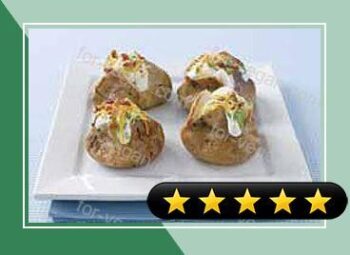 Grilled Baked Potatoes recipe