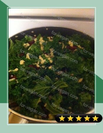 Pasta With Kale and Kidney Beans recipe