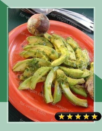 Avocado With Lime and Chilies recipe