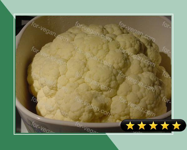 Cauliflower recipe