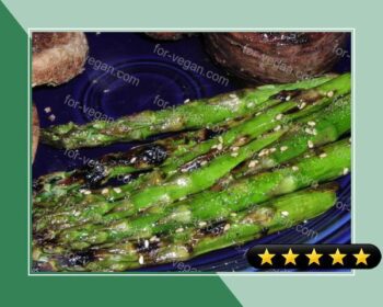 Fiery Grilled Asparagus recipe