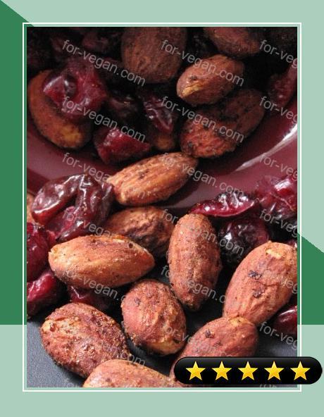 Sweet and Salty Nuts and Cranberries recipe