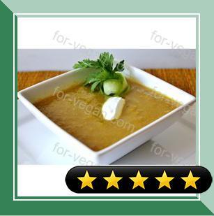 Curried Apple and Leek Soup recipe