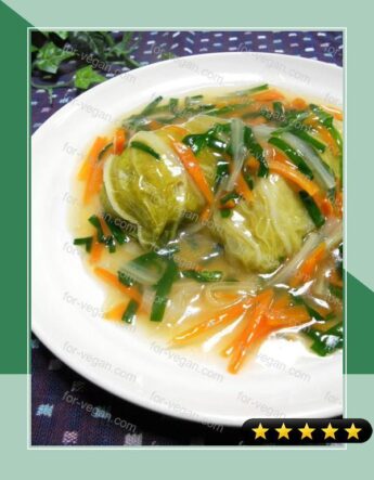 Chinese-style Napa Cabbage Rolls recipe