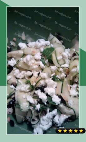 Minty Zucchini Salad recipe