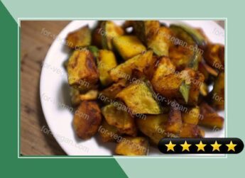 Roasted Winter Squash with Cinnamon and Nutmeg recipe