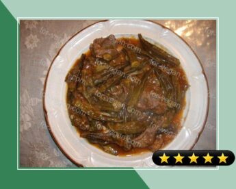 Okra Stew (Arabic Recipe) recipe