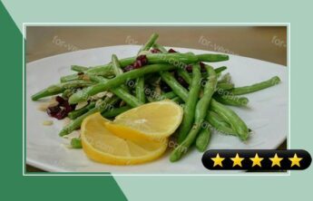 Cranberry & Almond Green Beans Can be Frozen! recipe