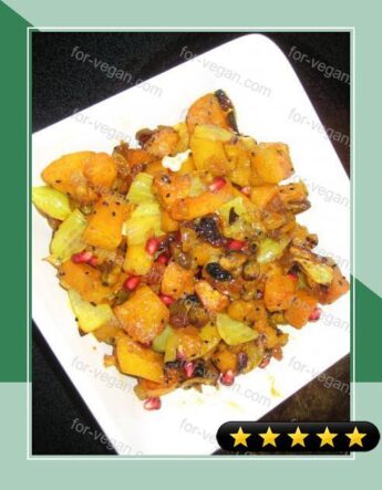 Butternut Squash Roasted with Madras Curry recipe