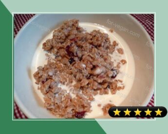 Oatmeal With Cardamom and Raisins recipe
