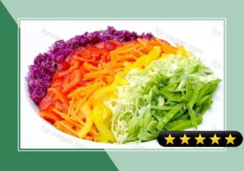 Almost Rainbow Salad recipe