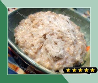 Coconut Cream Oatmeal recipe