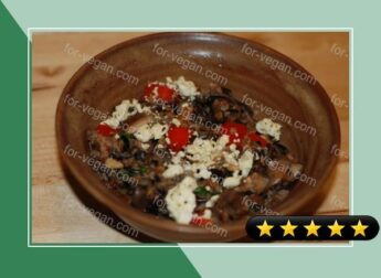 Bulgur-Mushroom Stove Top Pilaf recipe