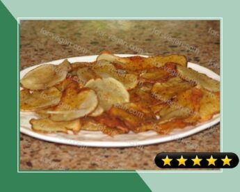 Oven-Fried Potato Chips With Thyme recipe