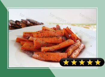 Honey Glazed Roasted Carrots recipe