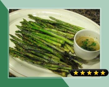 Asparagus With Vinaigrette recipe