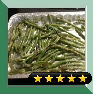 Grilled Green Beans recipe