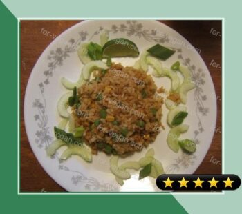 Thai Vegan Fried Rice (Khao Phad Jay) recipe