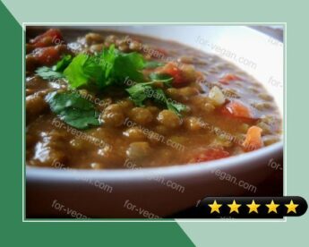 Crock Pot Curried Lentil Soup recipe