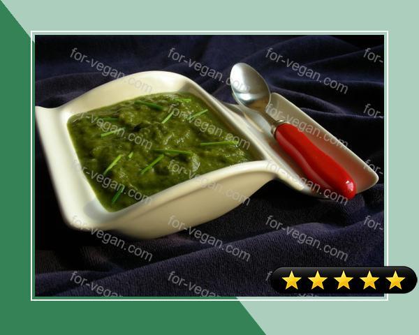 Thick Spinach Soup recipe