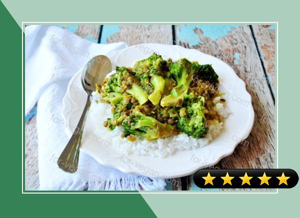 Broccoli Dal Curry recipe