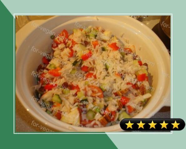 Wild Rice Salad With Raisins recipe