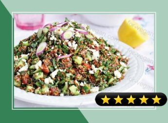 Red Quinoa Tabbouleh recipe