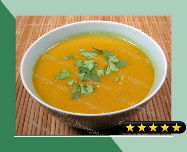 Autumn Gold Butternut Squash Soup - With Thai Inspired Flavors recipe